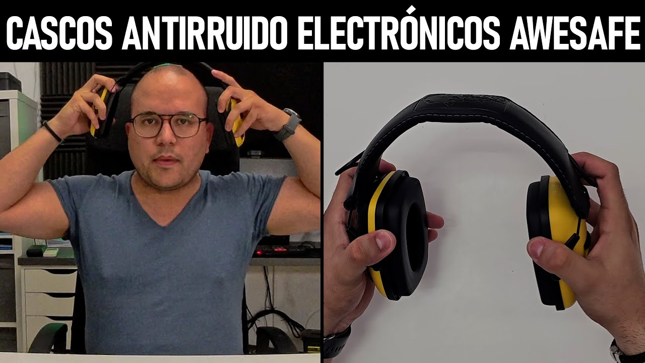 CASCOS ANTIRRUIDO ELECTR&Oacute;NICOS AWESAFE | CASCOS DE TIRO AL PLATO AWESAFE