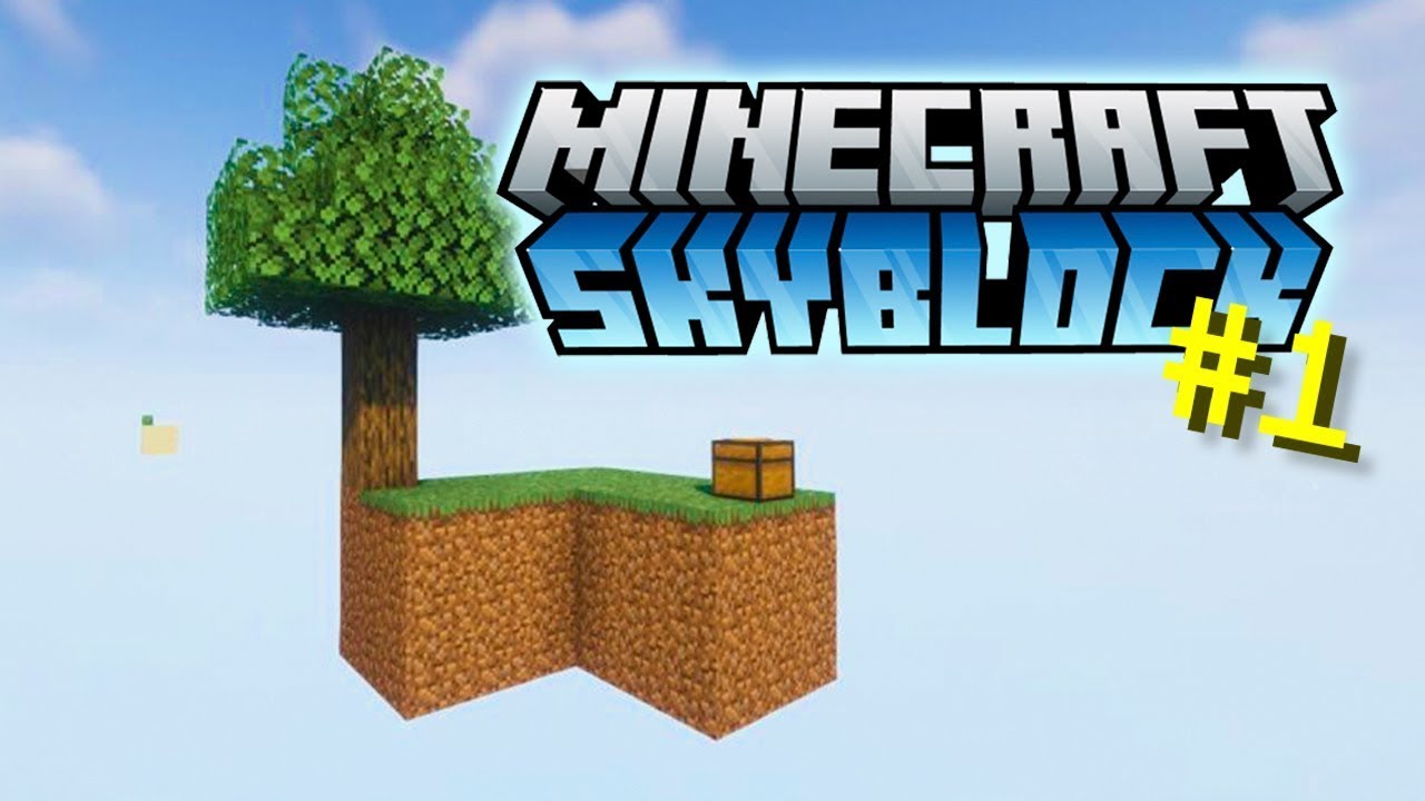 Jugando Skyblock por primera vez