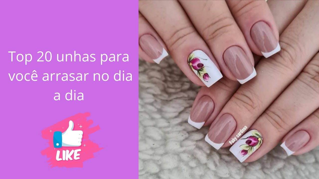 Top 20 unhas decoradas para você arrasar no dia a dia #2