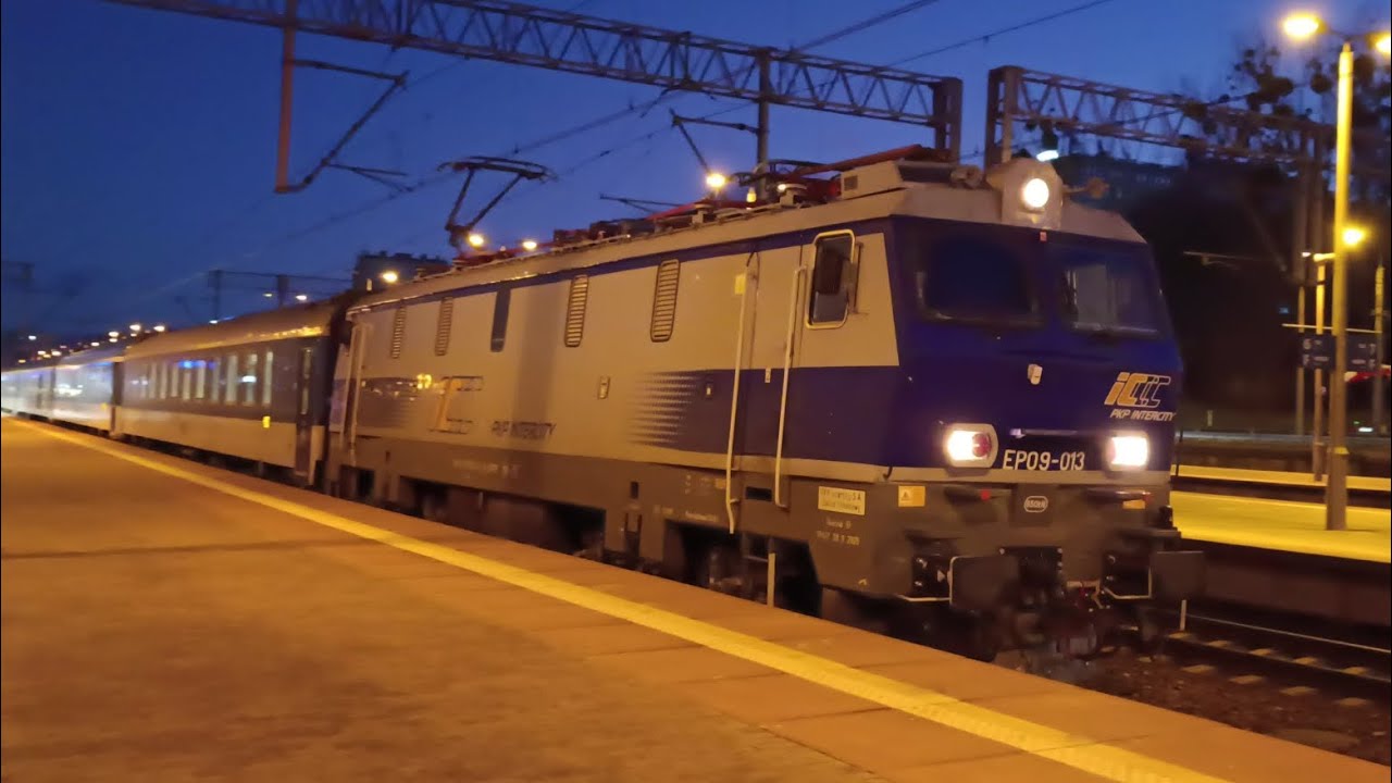 EP09 na Baltic Express! Pociągi na stacji Gdynia Główna 