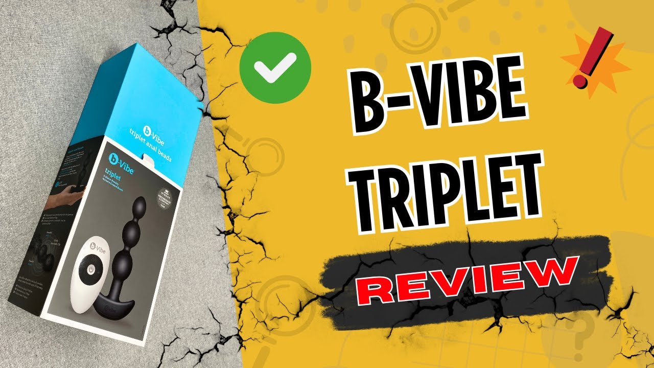 b-Vibe Triplet Review: Best Anal Beads?