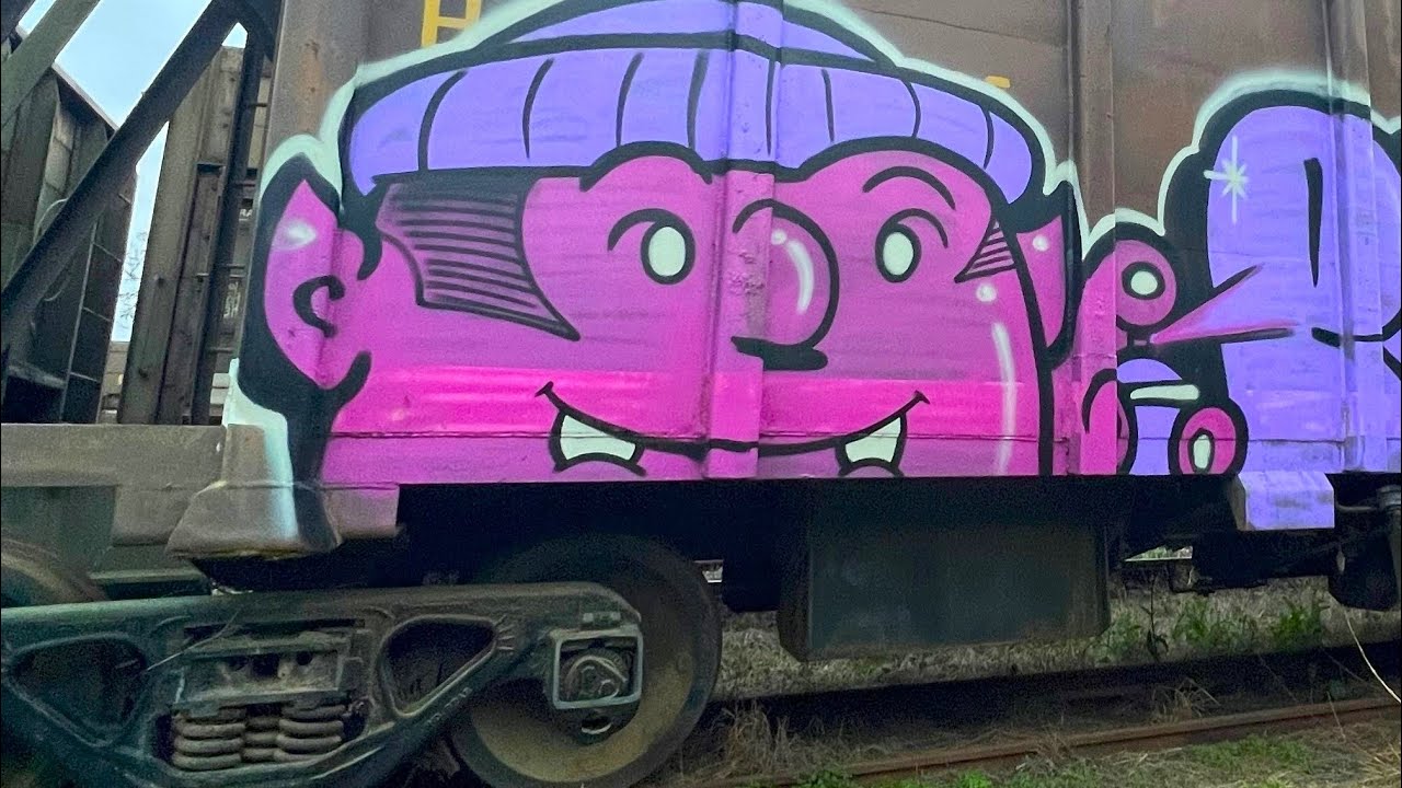 GRAFFITI - Atacando Trem Cargueiro com mano @RESK12 ( EP-02 )