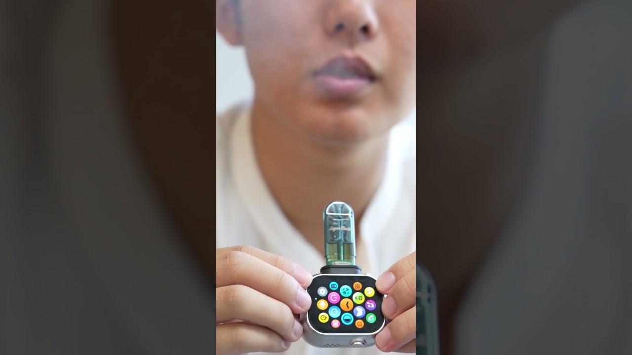 NEW ARRIVAL: Smart E-Vape Watch With Refillable Pod System #newarrivals #newvideo #newcreative