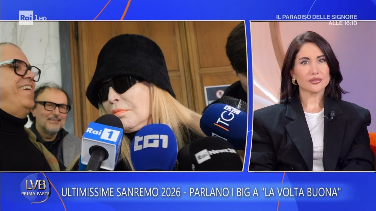 Ultimissime da Sanremo, parlano i Big - La volta buona 27/01/2026