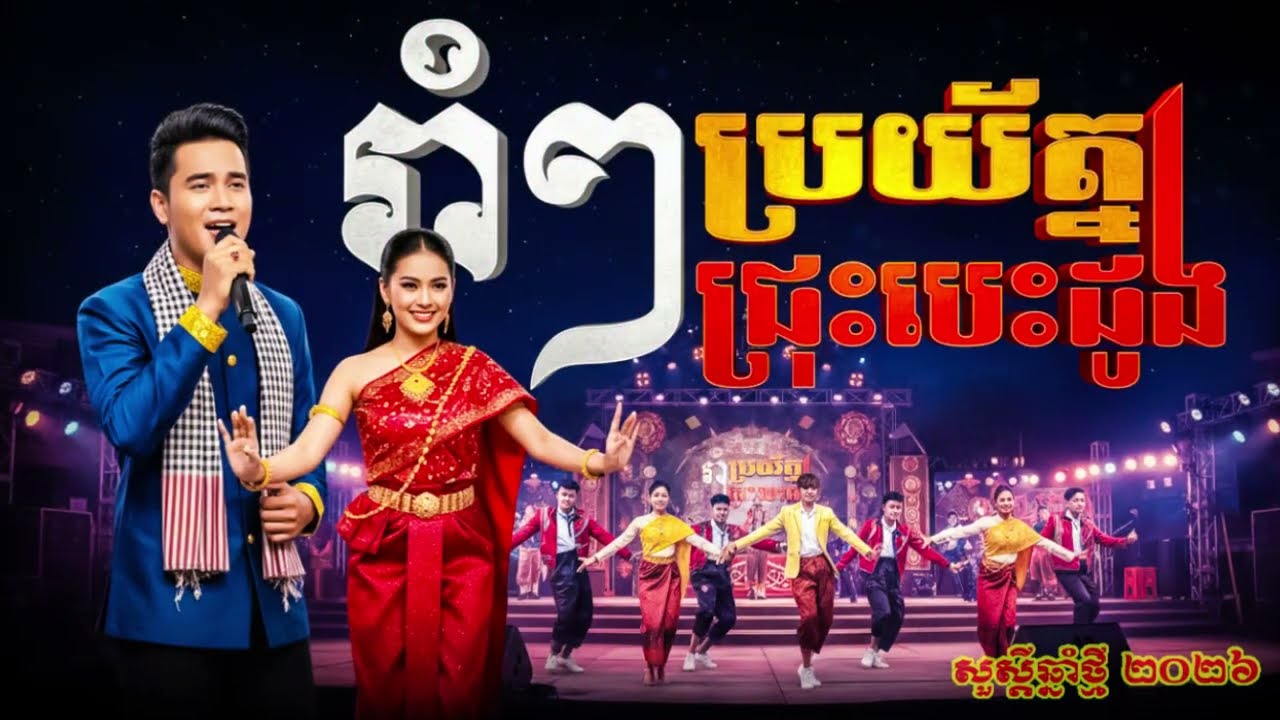 រាំៗប្រយ័ត្នជ្រុះបេះដូង | កន្ទ្រឹមពិរោះ | រាំលេងចូលឆ្នាំថ្មី2026