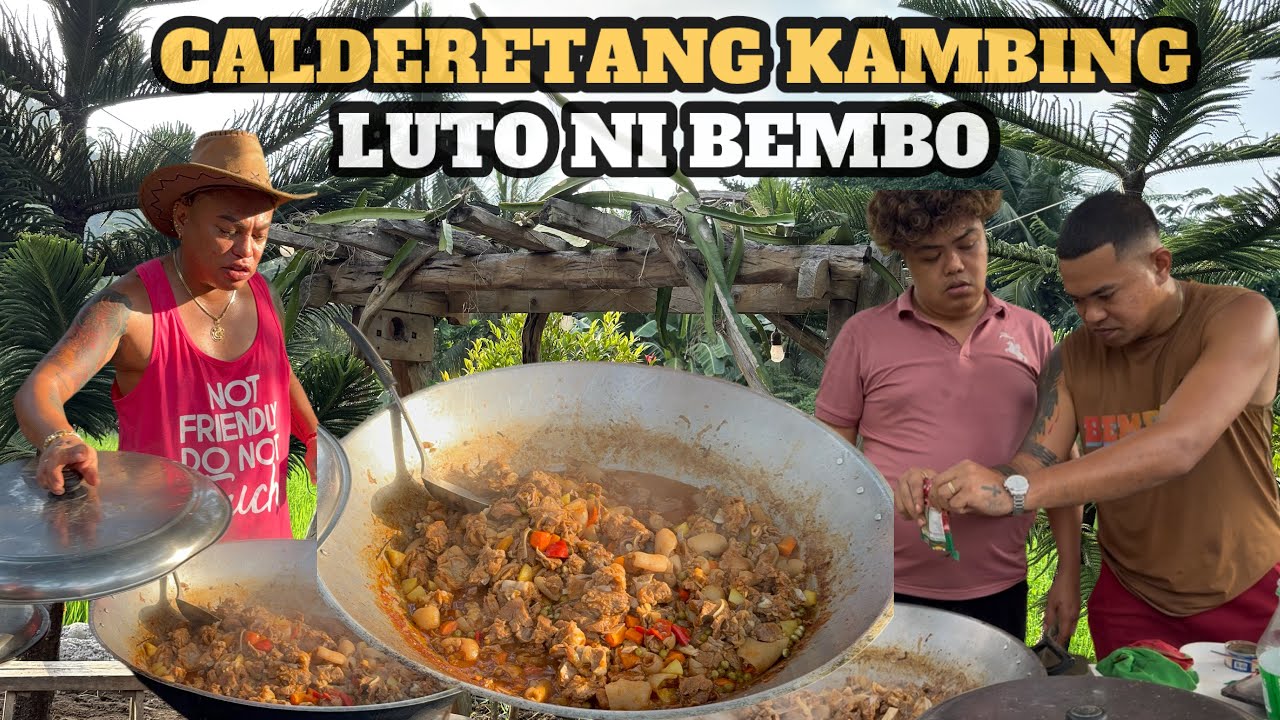 KALDERETANG KAMBING LUTO NI BEMBO | UPDATE SA JACUZZI @SimplyAmory 