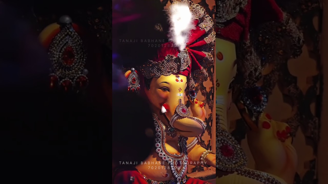 Latest Ganpati Decoration Ideas | Home Ganpati Decoration Photo Shoot | Tanaji Babhane Photography