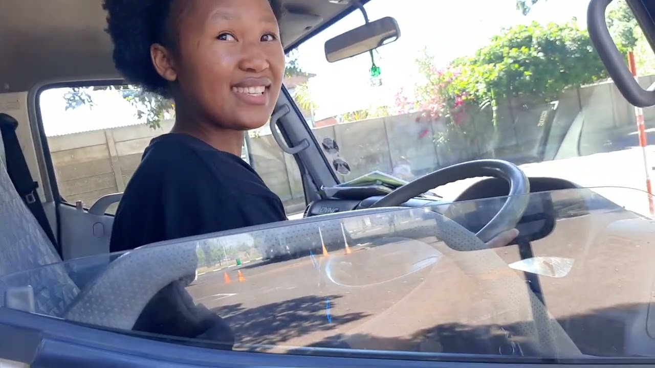 Learning how to do alley docking straight  reverse incline