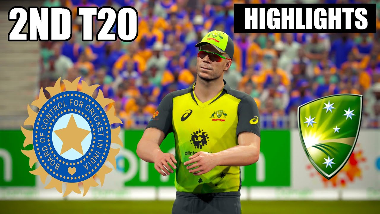 India vs Australia 2ND T20 Match 2020 - Cricket 19 Gameplay 1080P 60FPS
