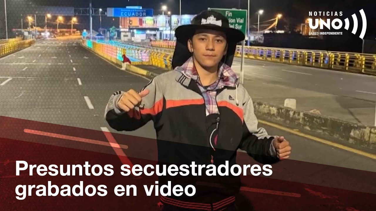Video revela secuestro de Harold Aroca antes de su muerte | Noticias UNO