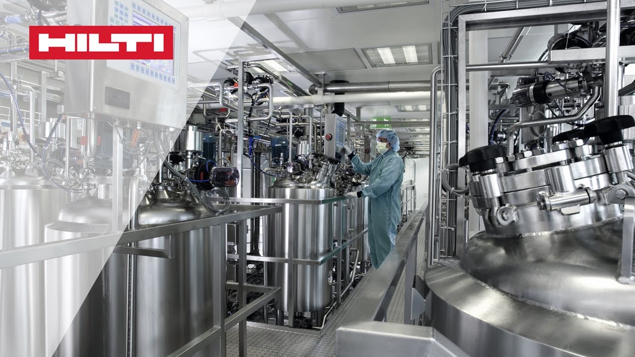 ПРЕДСТАВЛЯЕМ СИСТЕМУ ПРОТИВОПОЖАРНОЙ ЗАЩИТЫ Hilti В СТРОИТЕЛЬСТВЕ ФАРМАЦЕВТИЧЕСКИХ КОМПАНИЙ
