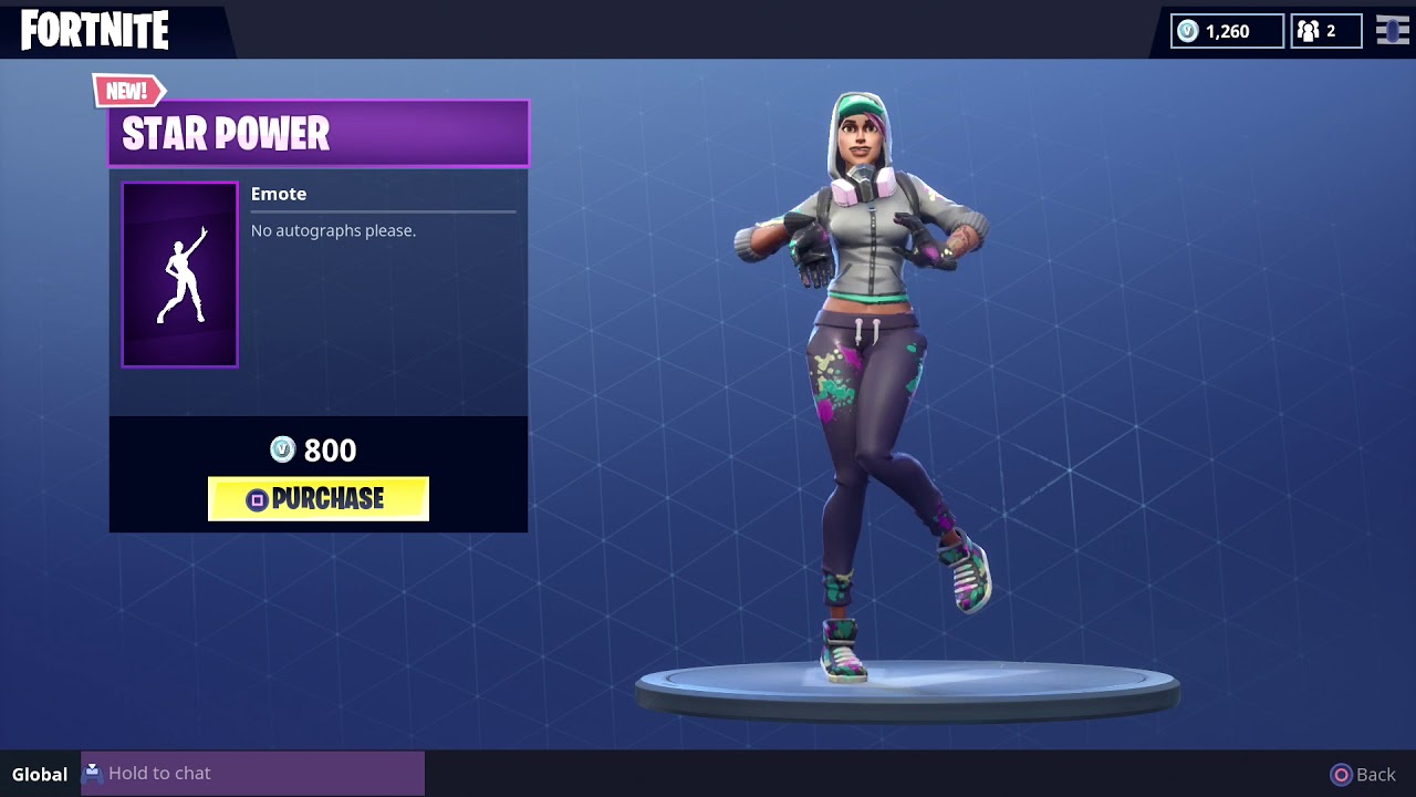 FORTNITE STAR POWER EMOTE! (1 HOUR)