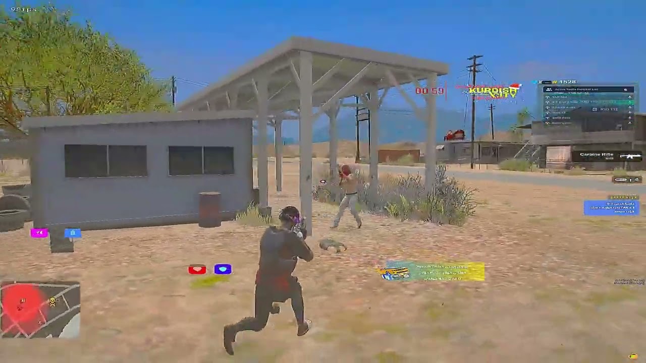 Both [KCRP] Taison Qasab is destroying the server