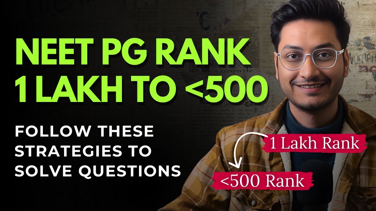 NEET PG 2026 Strategies that no one will teach you #neetpg #neetpg2026 #neetpgpreparation