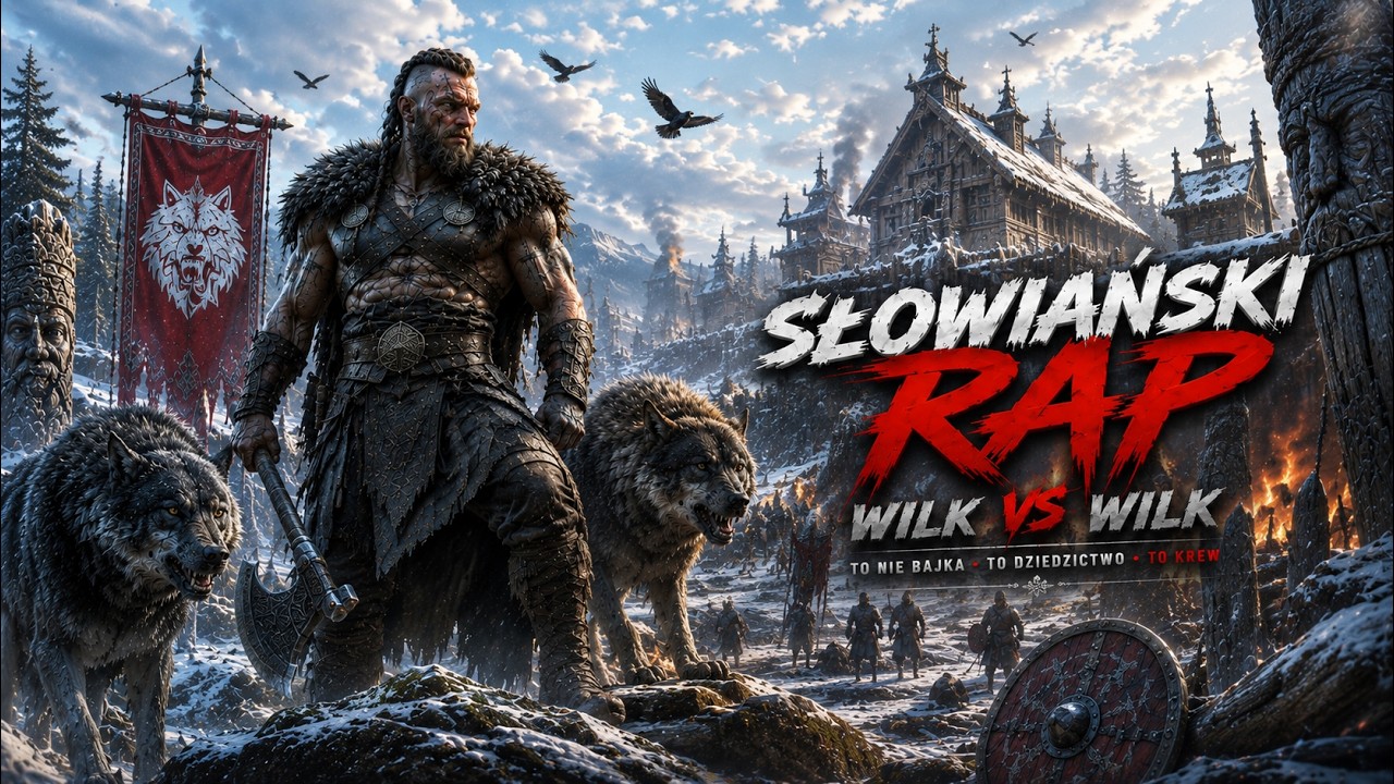 🐺 Słowiański Rap 2026 | Wilcze Proroctwo ⚔️ Dark Slavic Rap Mix | Epic Warrior Music