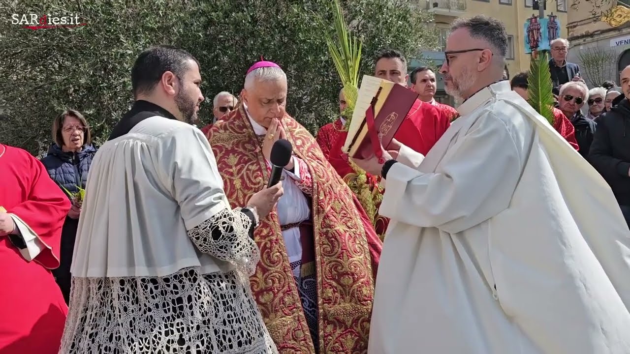 24 marzo 2024 - Domenica delle Palme a Sassari: benedizione e processione