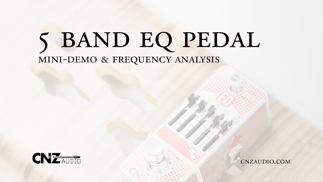 CNZ Audio - EQ Mini Demo & Frequency Analysis