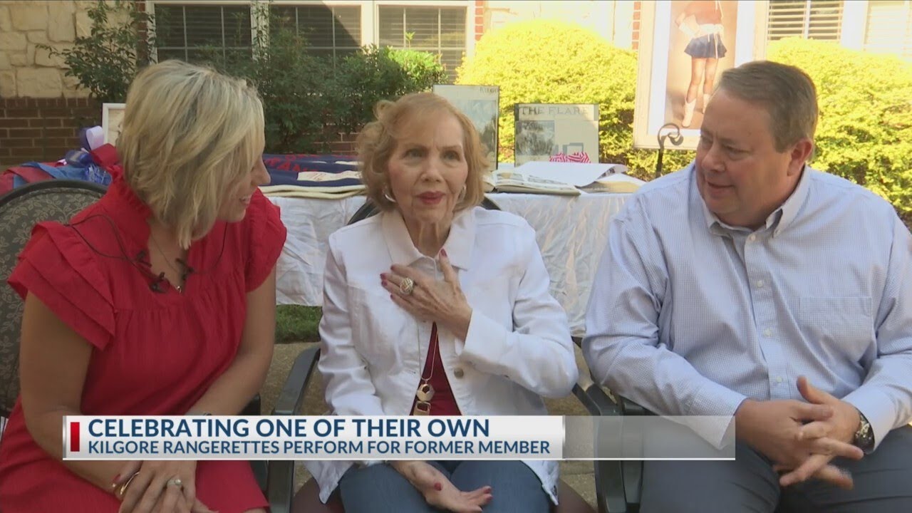 'Once a Rangerette always a Rangerette': Kilgore Rangerettes surprise former member with visit