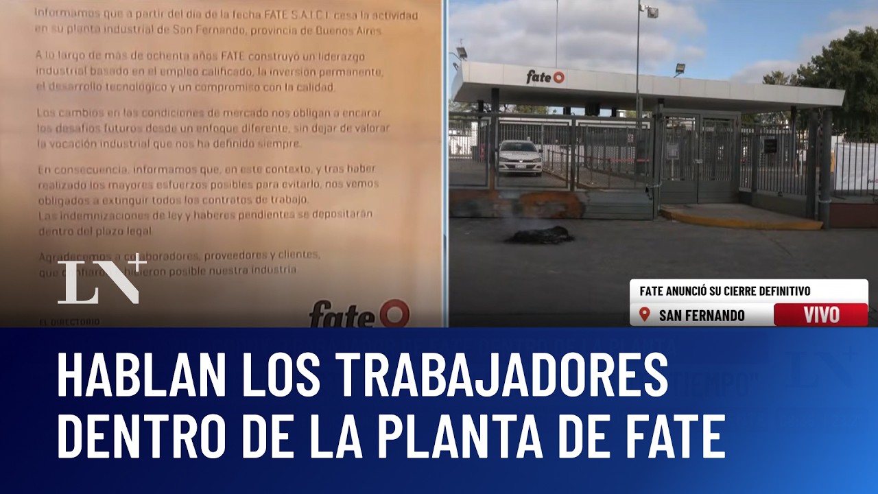 Ariel Godoy, trabajador de Fate: 