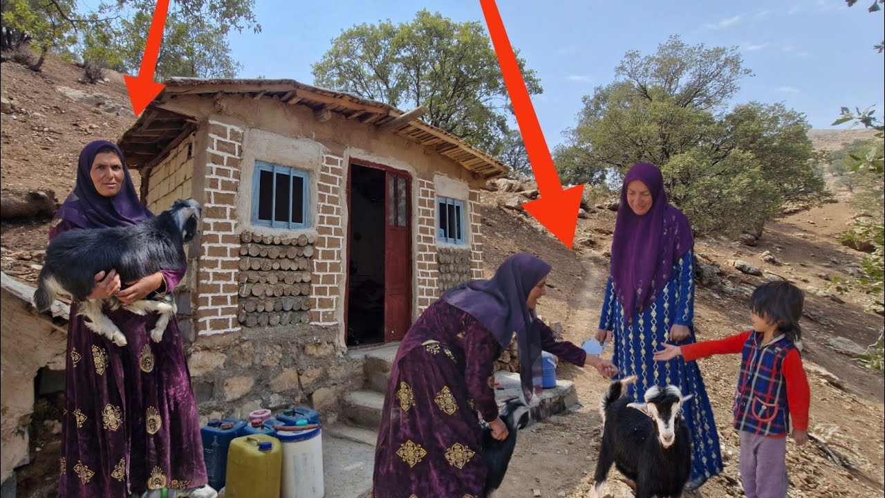 Grandmother meets (mohtaram) nomadic woman: Lost goat returns to its owner