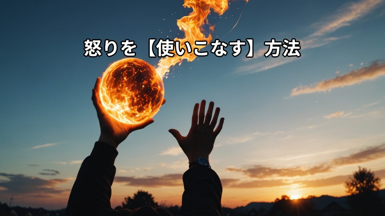 【ブッタの智慧】怒りを【使いこなす】方法