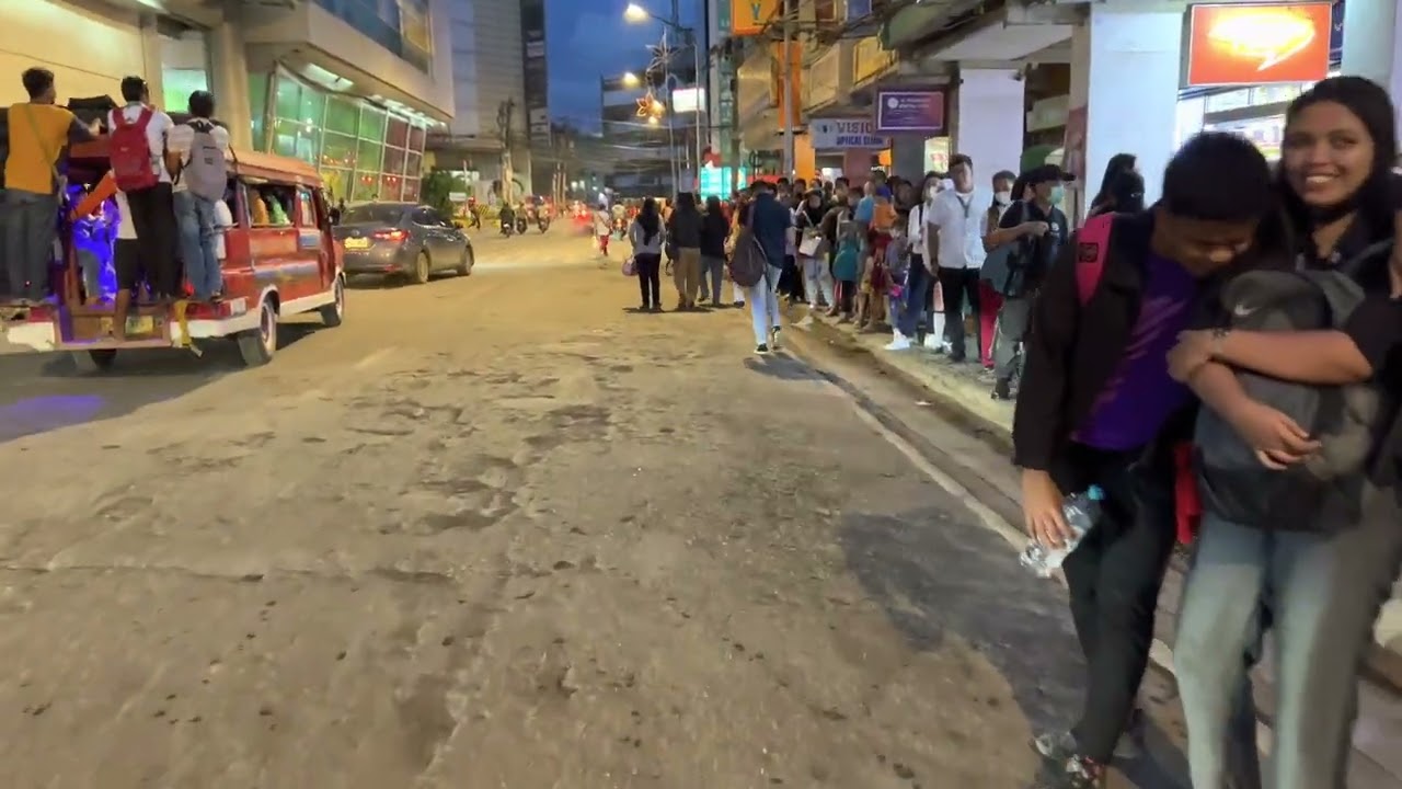 Zamboanga City Rush Hour Walk | 4K HDR | Zamboanga Downtown Walking Tour