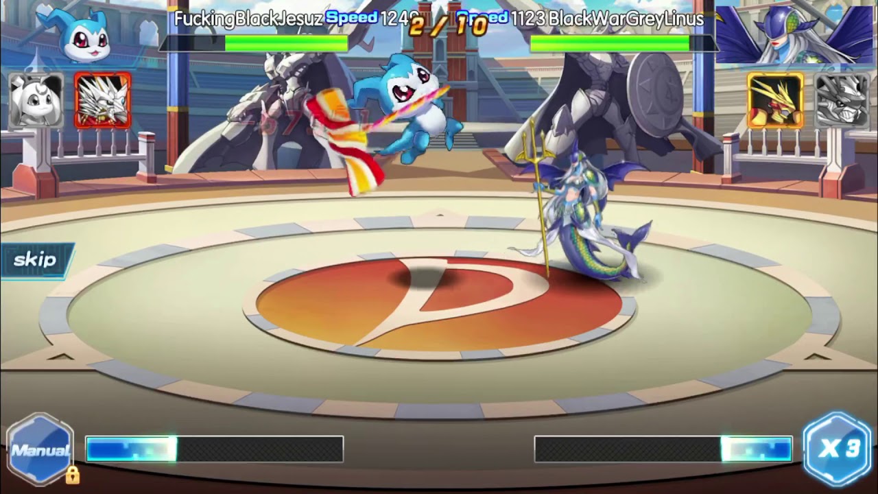 Ancientmermaidmon&rsquo;s epic fury burn