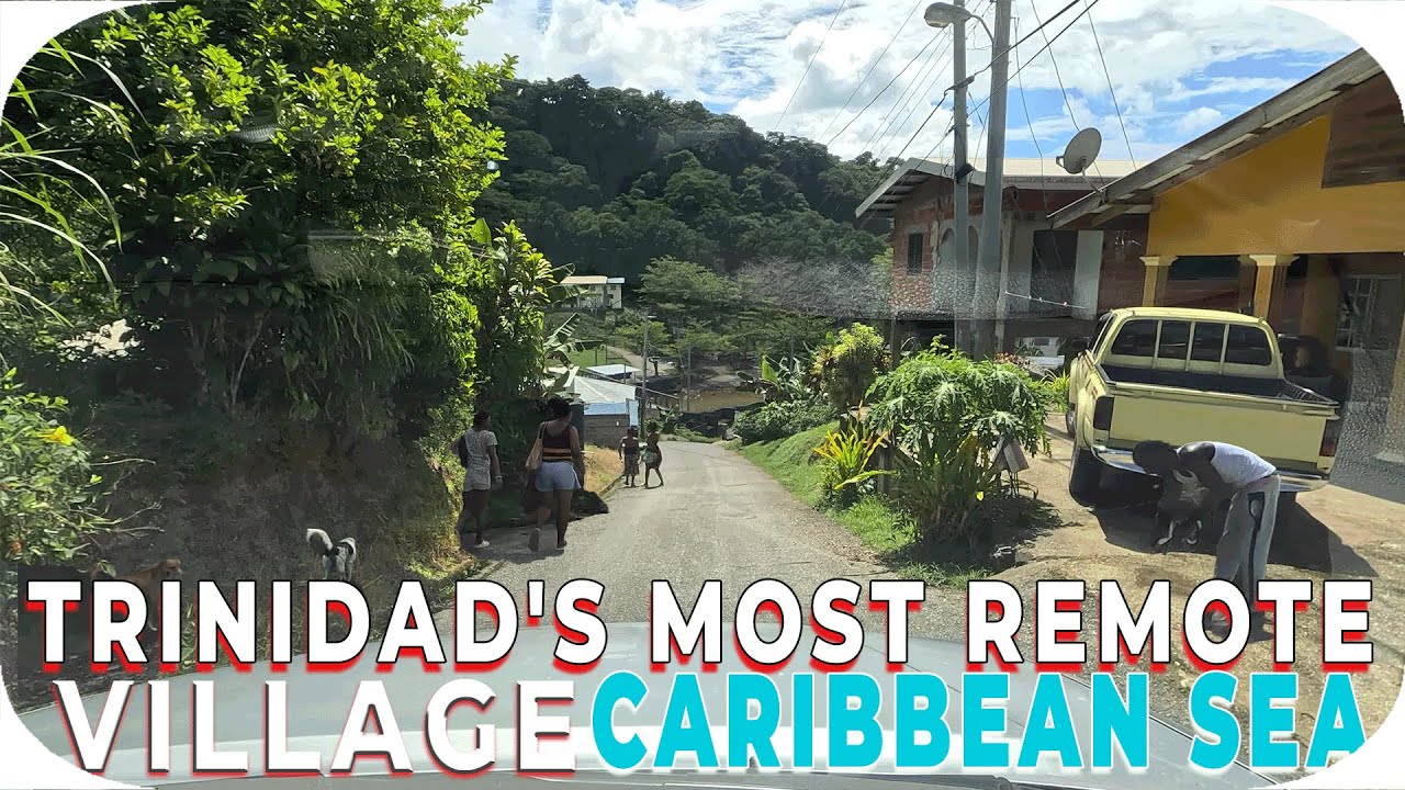 Trinidad Most Remote Village along Caribbean Sea