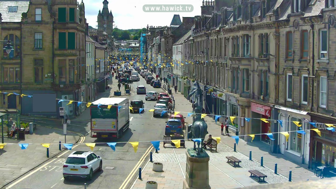 REPLAY |  Hawick TV Webcam - The High Street
