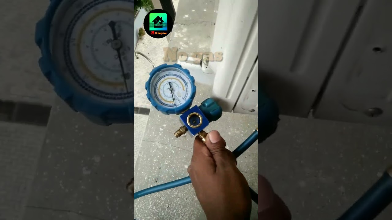 How to check ac gas leakage 👆👆👆😵