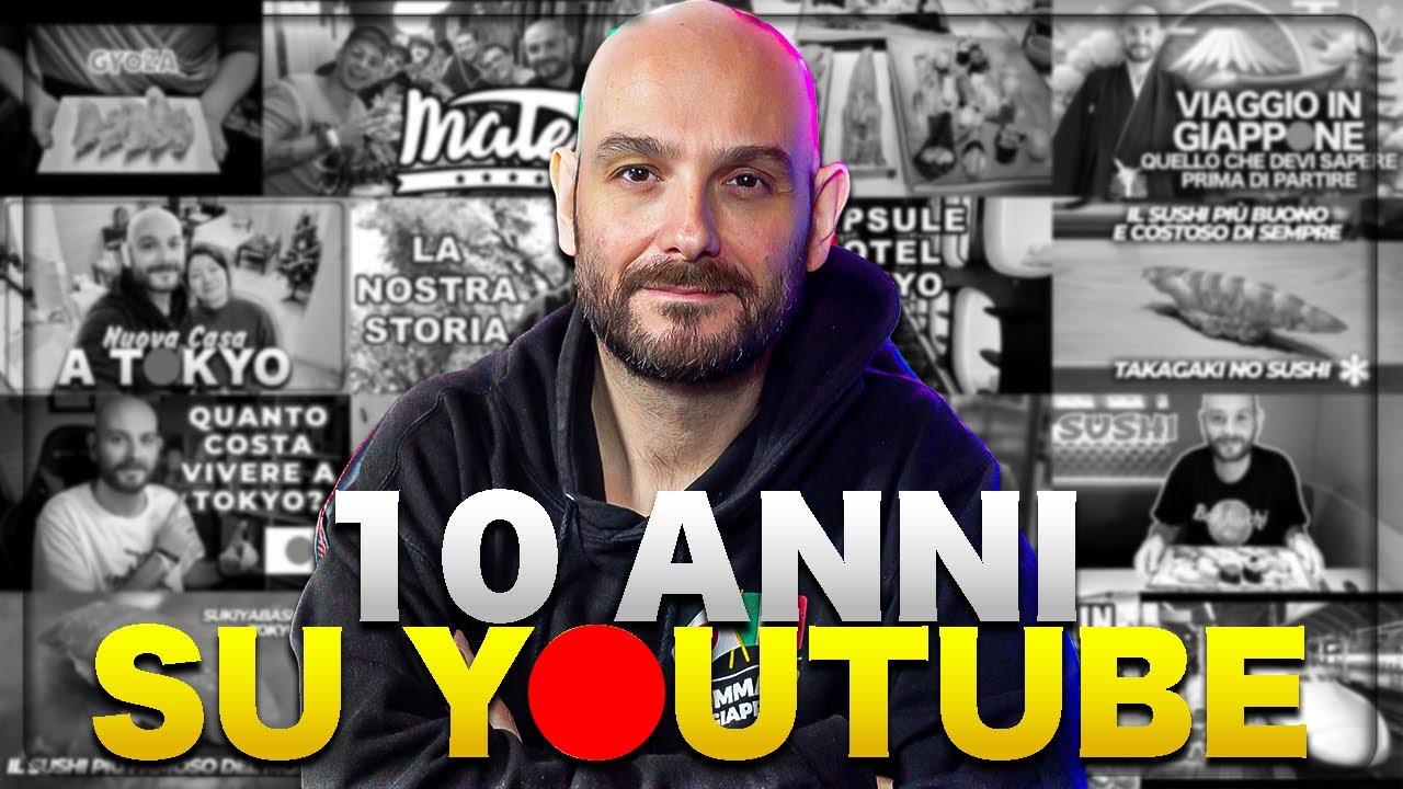 10 ANNI SU YOUTUBE - Cosa è cambiato e come sono cambiato grazie a YouTube