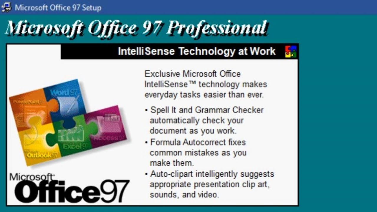 Using Office 97 on Windows 10
