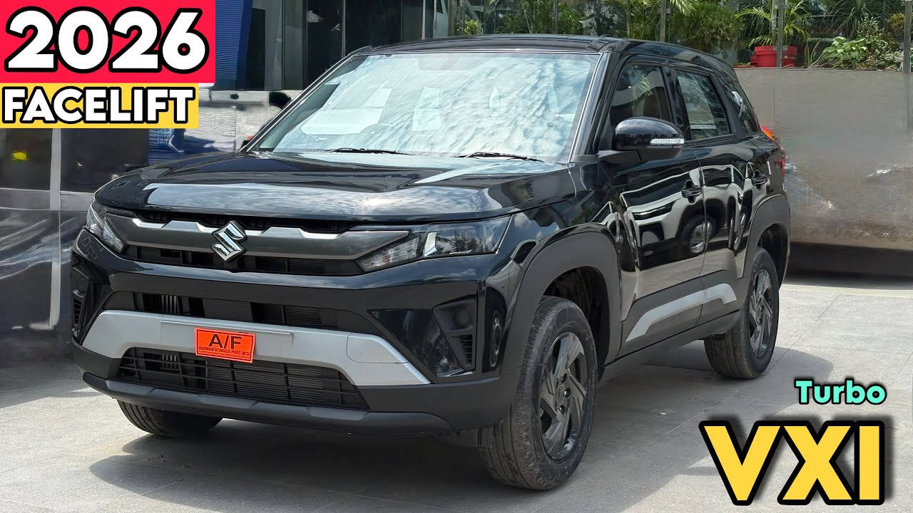 NEW BREZZA VXi Turbo 2026 Facelift Model 🔥| Maruti Suzuki BREZZA 2026 Facelift | Full Review & Price