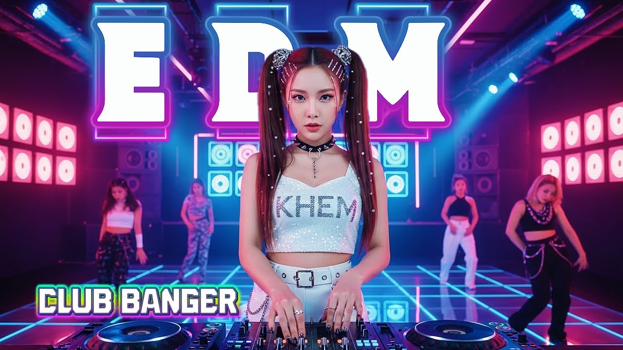 💃 Beautiful Girl Party Mix 2025  Best EDM Club Banger & Remix Set 🎧  Bass Boosted #dance #edm #mix