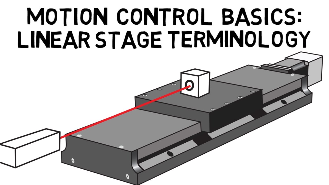 Motion Control Basics: Linear Stage Terminology