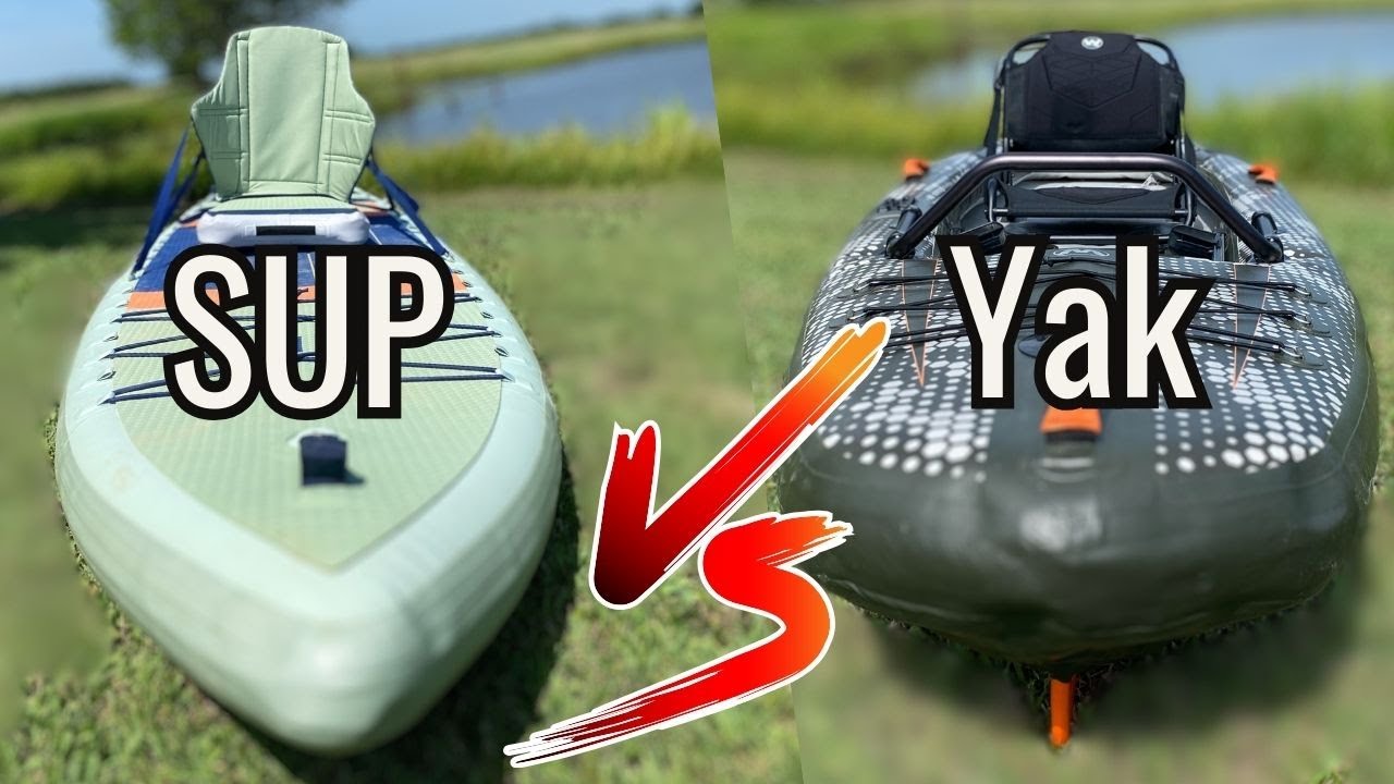 Inflatable SUP VS Fishing Kayak Showdown | Isle Switch Pro Vs Wilderness Systems iAtak 110