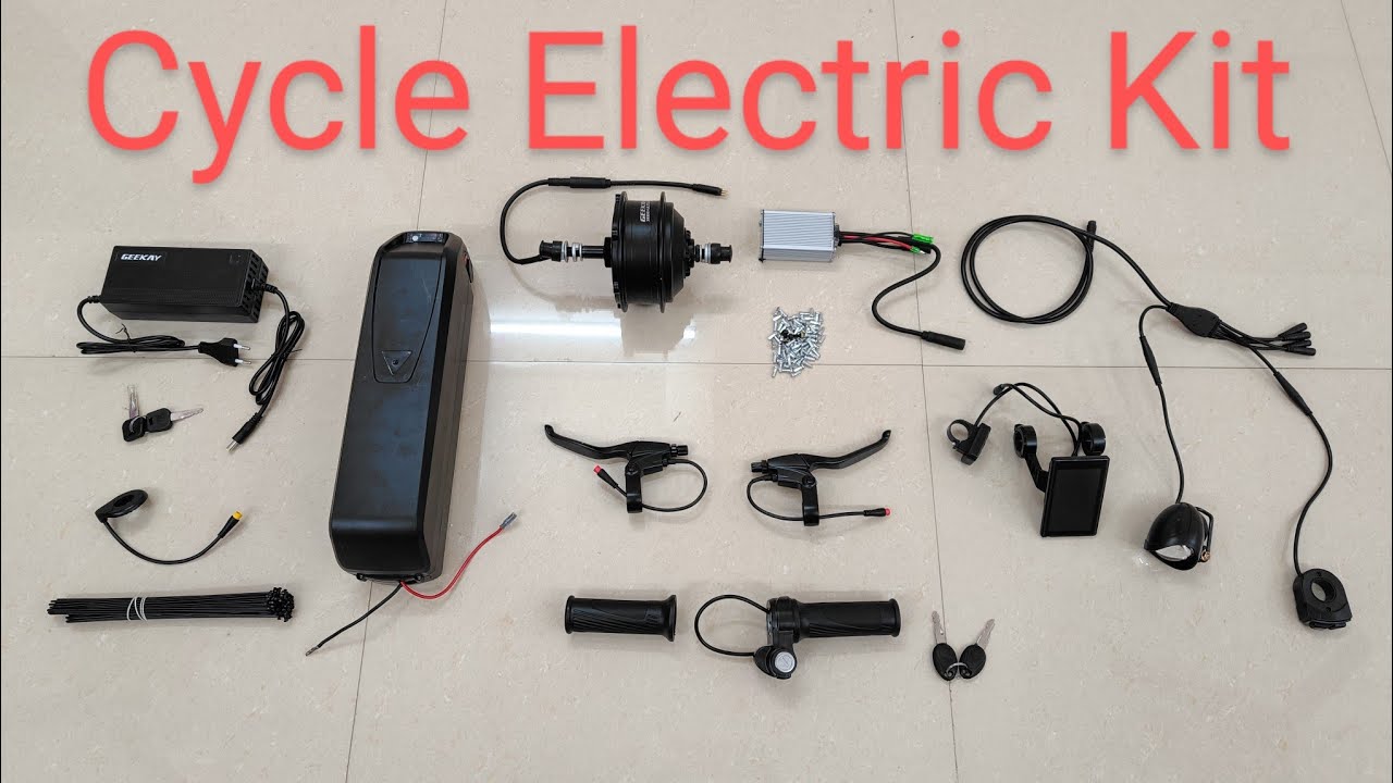 Cycle Powerfull high speed Electric cycle kit Geekay