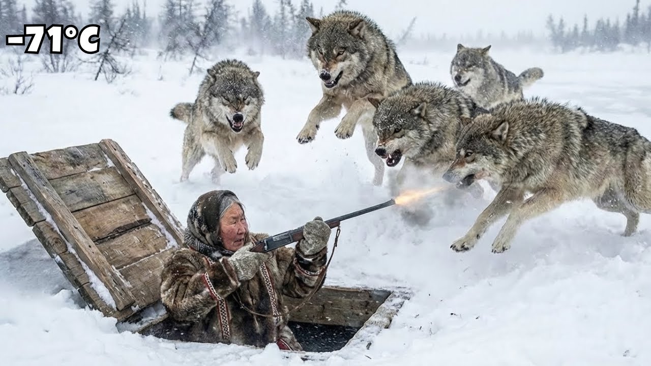 80 Year Old Widow Lives Inside a Tree at −71°C and Escapes 1000 Wolves in a Secret Hideout
