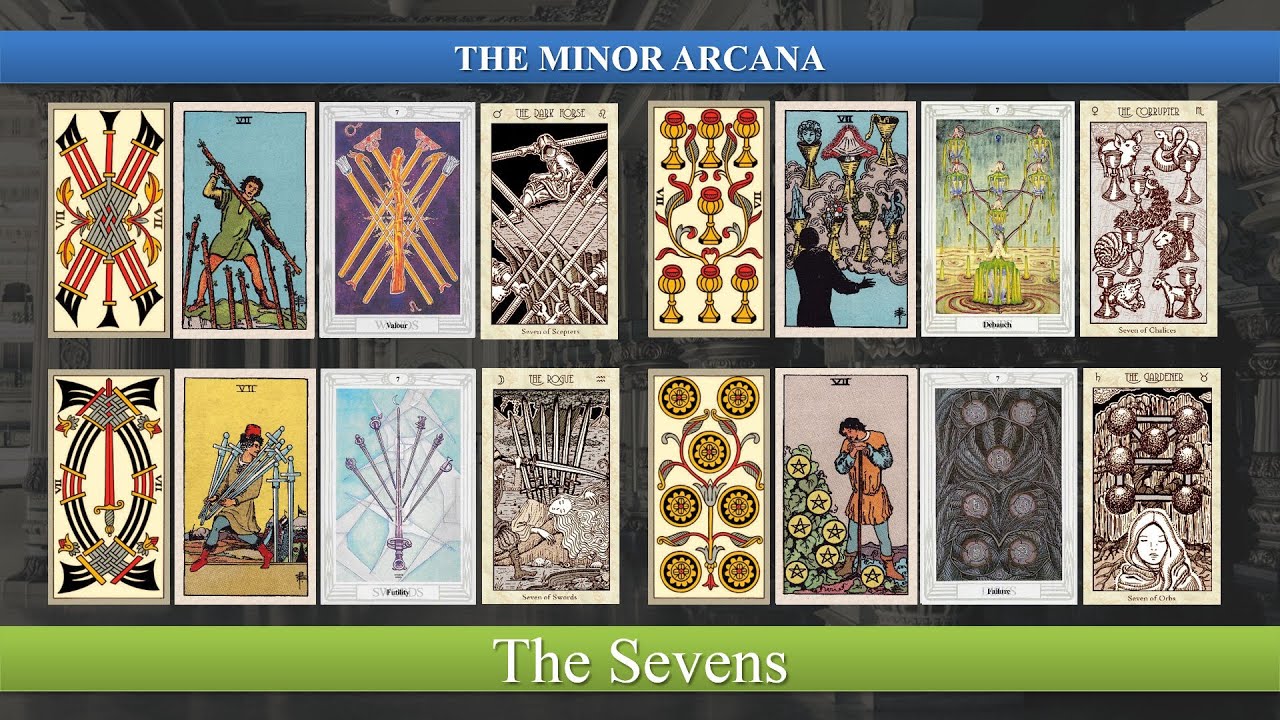 The Sevens: Tarot Card Meanings
