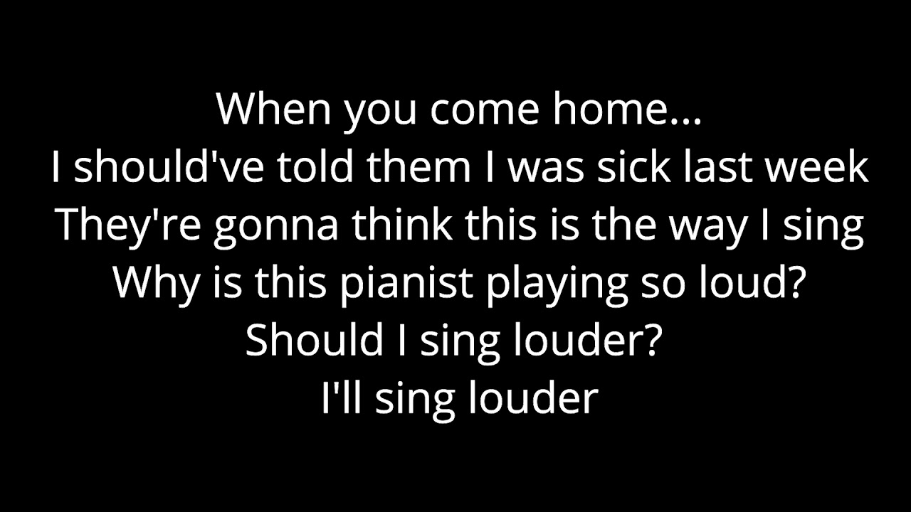 Climbing Uphill - The Last 5 Years Karaoke