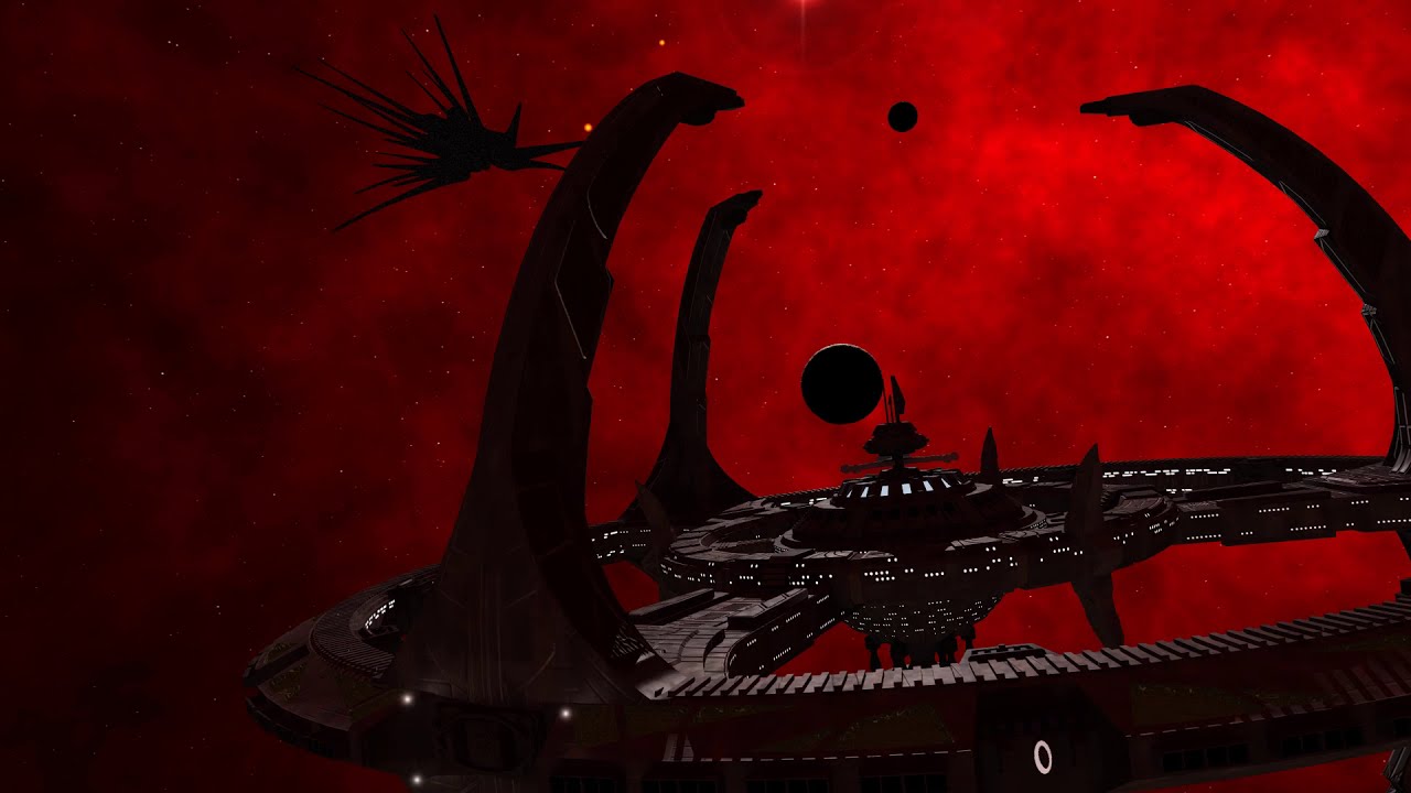 Deep Space 9 Attacked by Shadow [Part 1]