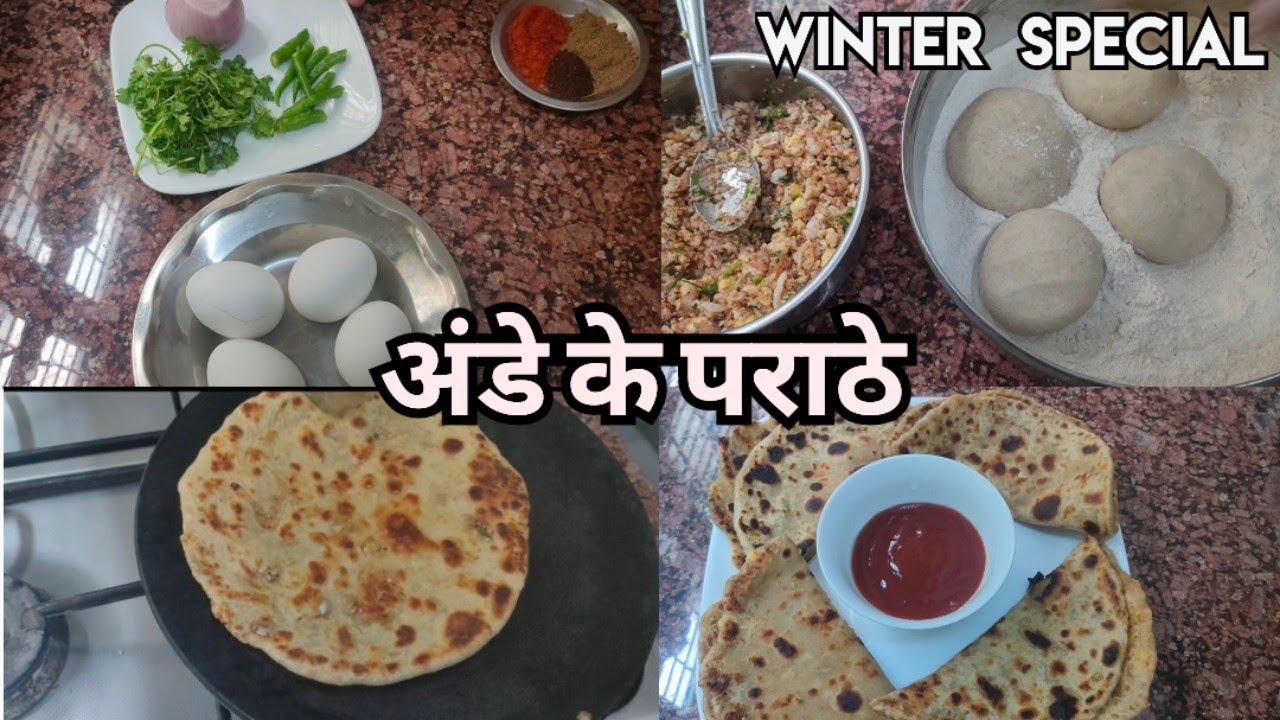 अंडे के पराठे की रेसिपी | Winter Special | Ande ke Parathe ki Recipe by Asma Cooking & Vlogs 