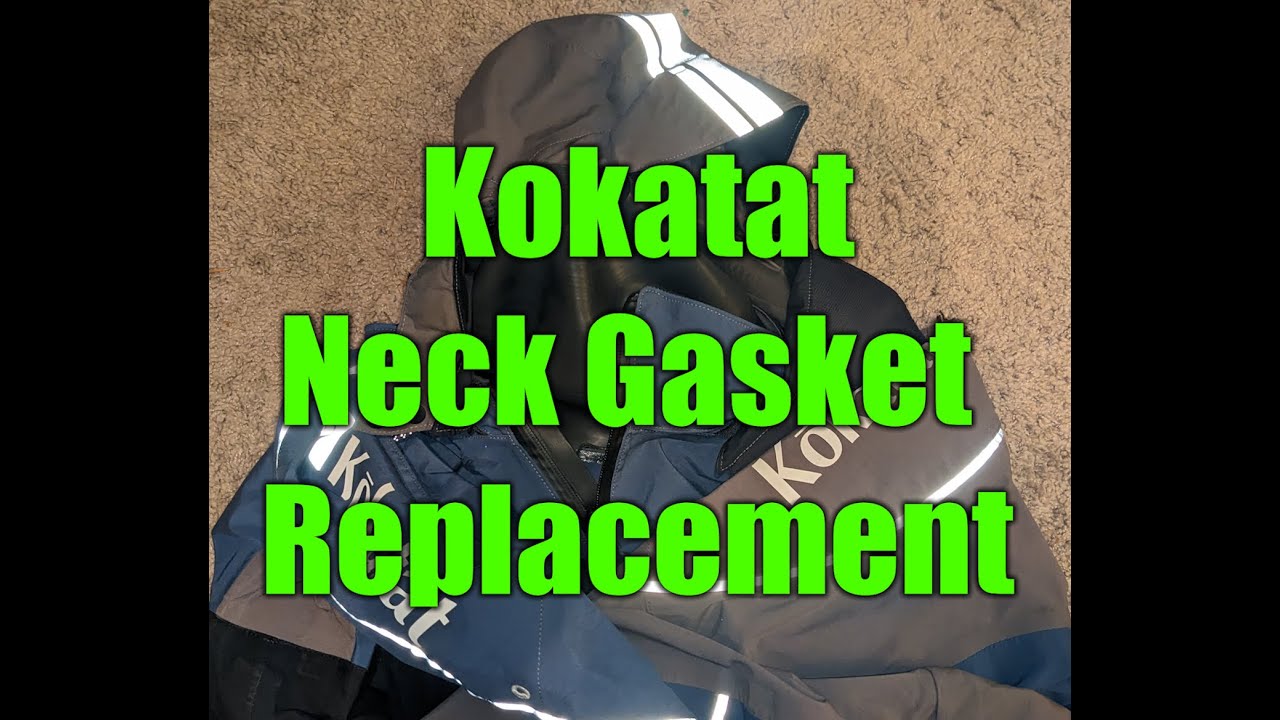 How To Replace Kokatat Dry Suit Neck Gasket