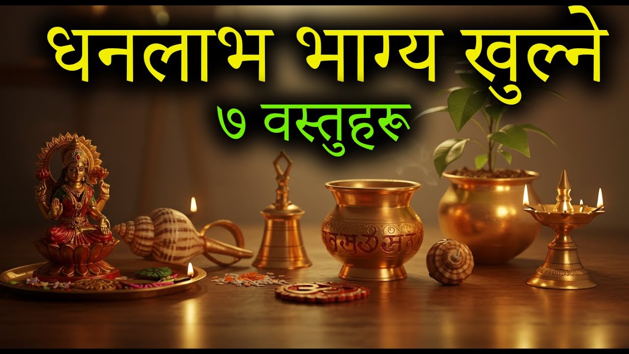 धनलाभ र भाग्य खुल्ने यी ७ वस्तुहरू घरमा राख्नुभयो?
