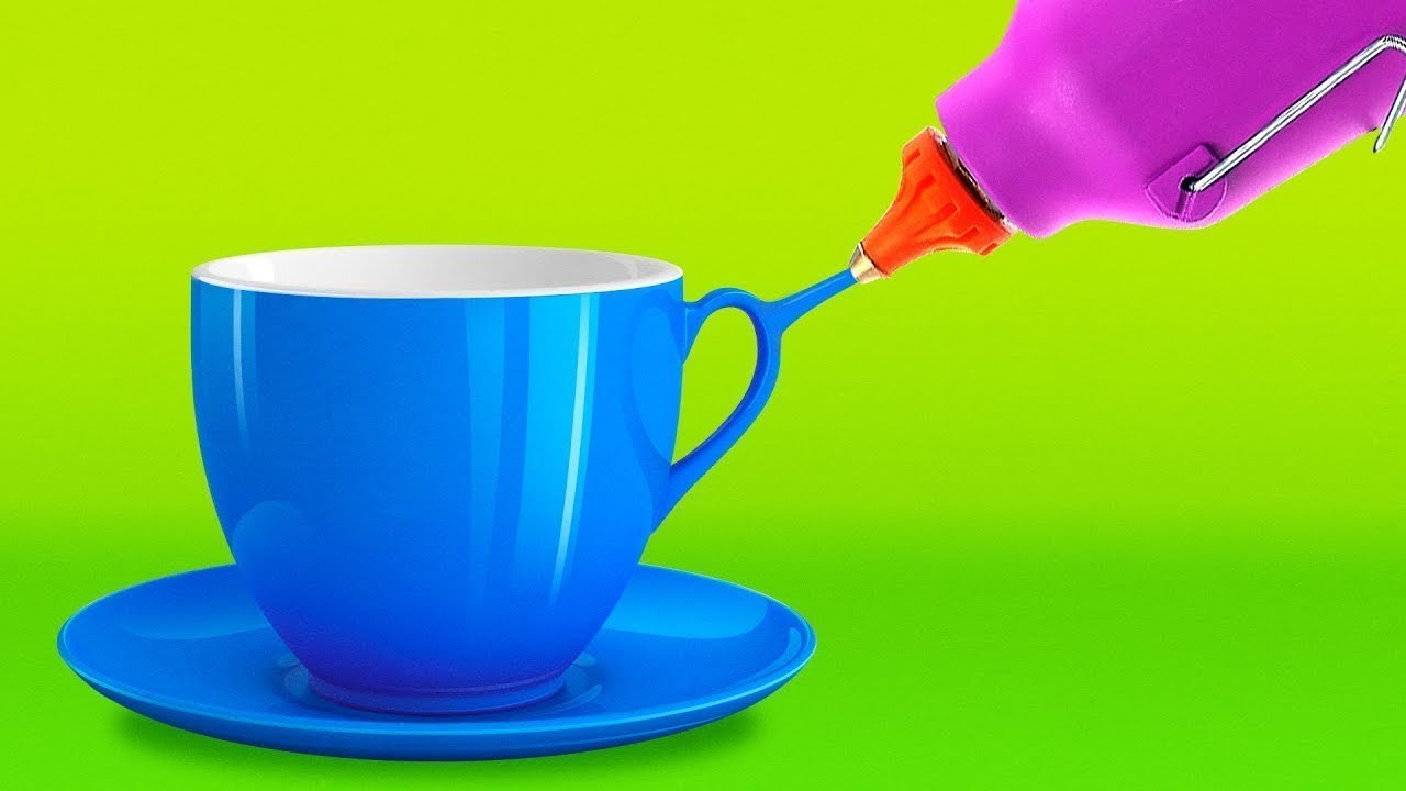 24 TRUQUES ESPLÊNDIDOS E DIYs PARA CANECAS E PRATOS