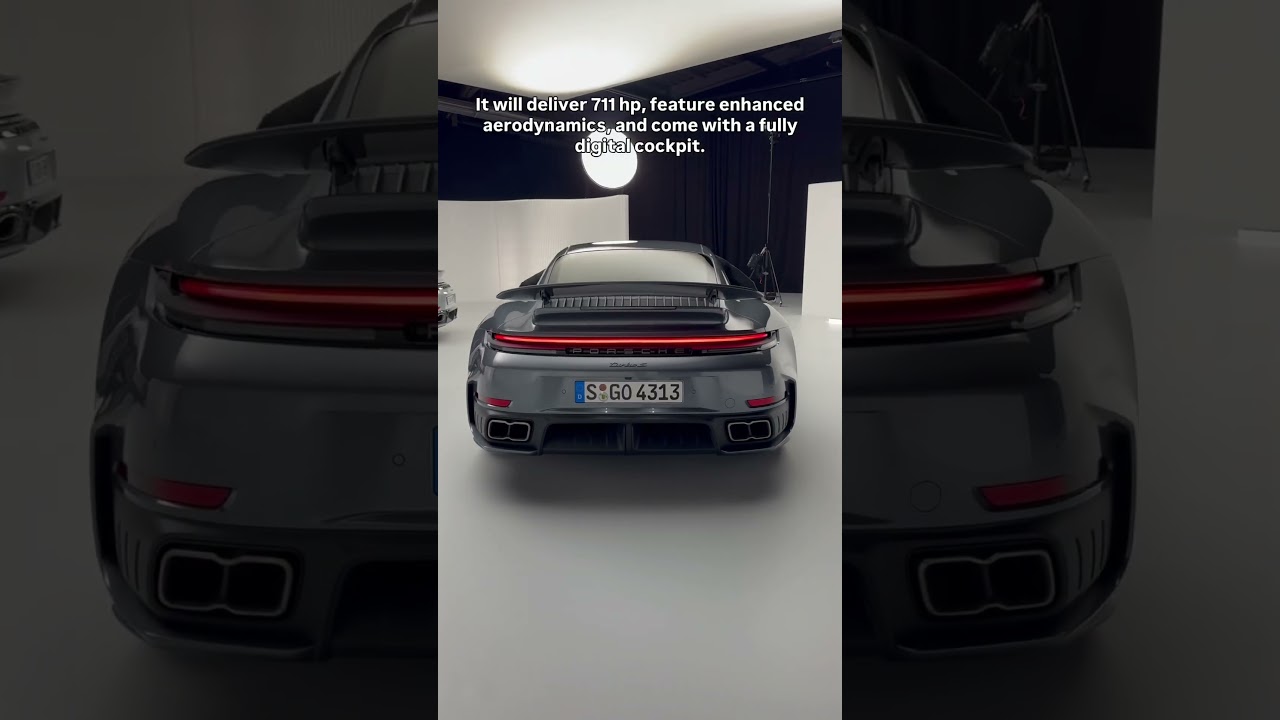Werbung | World premiere of the new Porsche 992.2 Turbo S 😮&zwj;💨 #shorts | jessicarmaniac