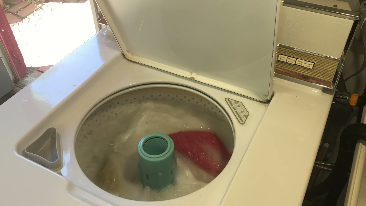 1978 Maytag A408S Full wash cycle