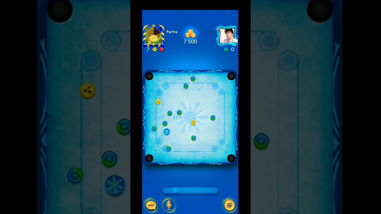🥶💥Magical touches💖 Carrom Pool ✅ Carrom Pool Partha ✅ Gaming Partha #carrompool #carromdiscpool