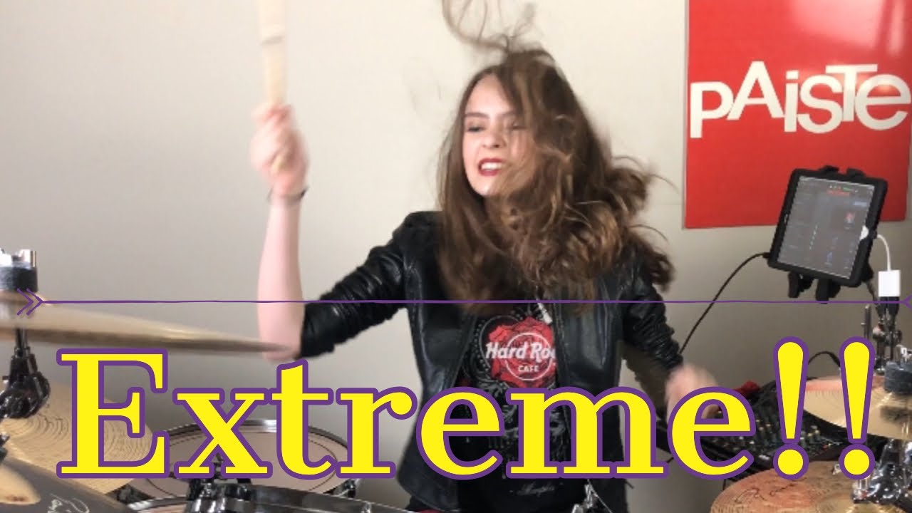Extreme ∞ Cupid's Dead ∞ Drum Cover By Simone Lockhart