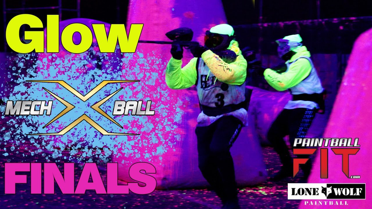 Glow In The Dark Mech X-Ball Event Finals | Paintball Fit | Lone Wolf Paintball